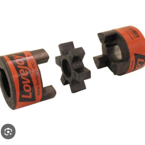 Black Cylinder Shape Lovejoy Coupling