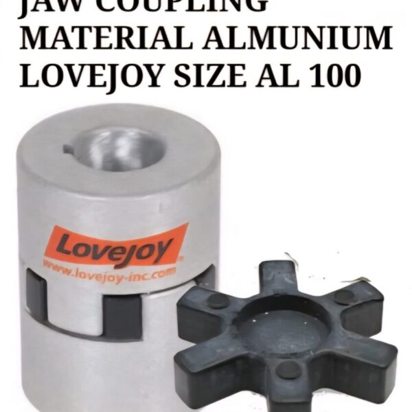Jaw Coupling Material Alumunium Lovejoy Size AL 100
