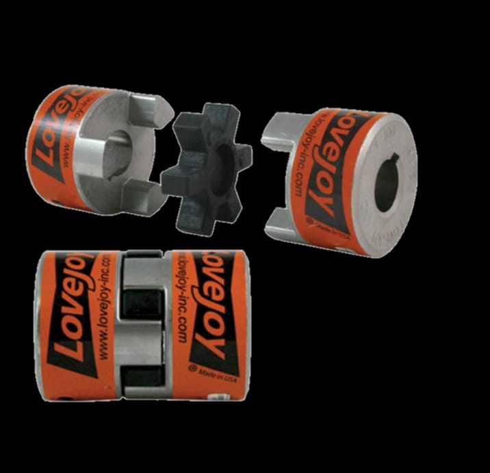Lovejoy Couplings Jaw Type 3-Piece Flexible Coupling